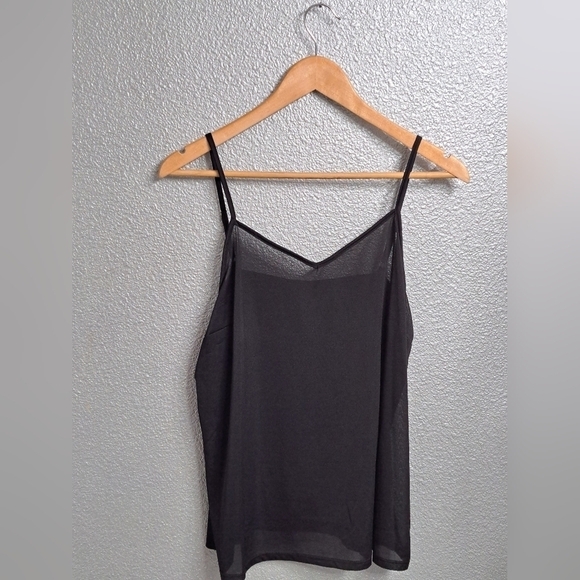 LC Lauren Conrad Sheer Embroidered Tunic/Blouse With Cami Size S - Picture 5 of 5